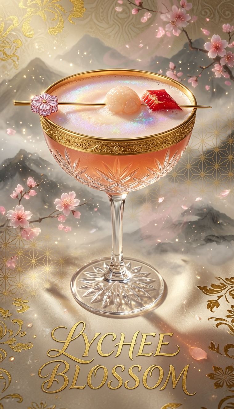 Lychee Blossom cocktail